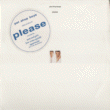 Please - LP: 1986 AU (EMI; 240520-1) [large sticker]