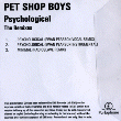 Psychological - CD-R: 2006 UK (Parlophone; CDR UG 8ØE) [''Psychological The Remixes''; 4 Oct 2006; +promo sheet; x30]