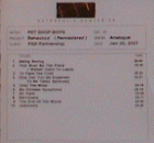 Behaviour Reissued - CD-R: 2001 UK (PSB Partnership; n/a) [studio promo; only w/tracks later issued on disc 1]